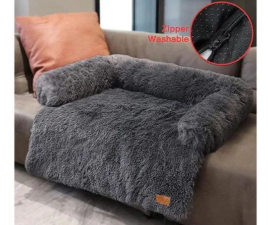 Calming Furniture Protector - [Charcoal] "Medium" Dog Bed