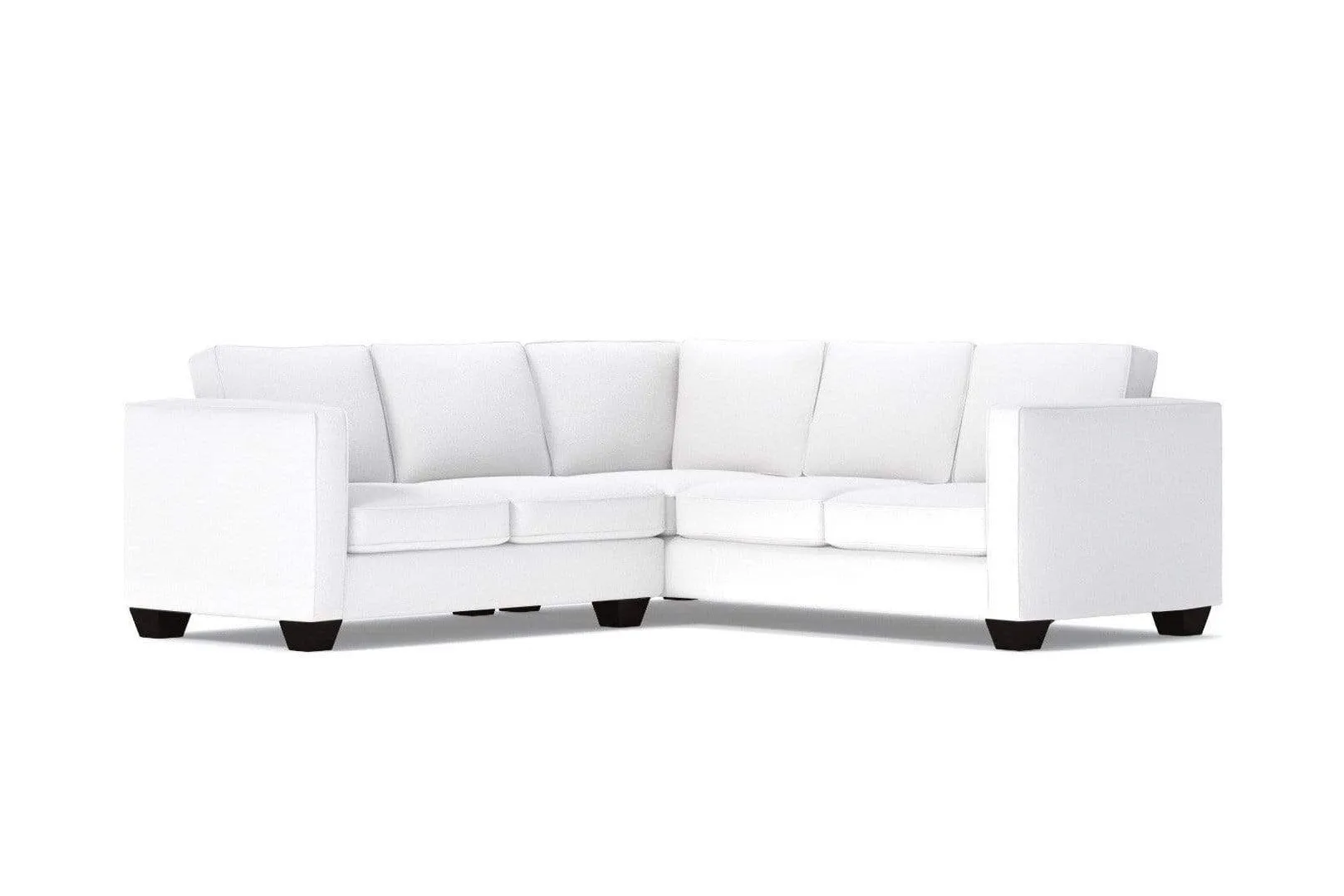 Catalina 2pc Sleeper L-Sectional :: Leg Finish: Espresso / Sleeper Option: Deluxe Innerspring Mattress