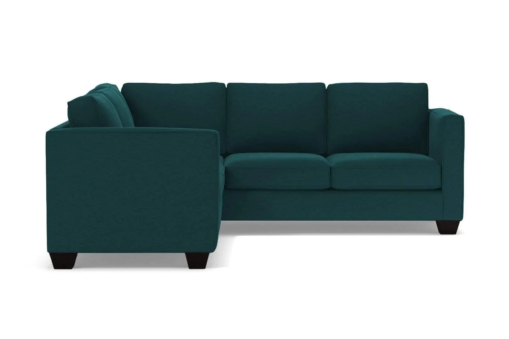 Catalina 2pc Sleeper L-Sectional :: Leg Finish: Espresso / Sleeper Option: Memory Foam Mattress