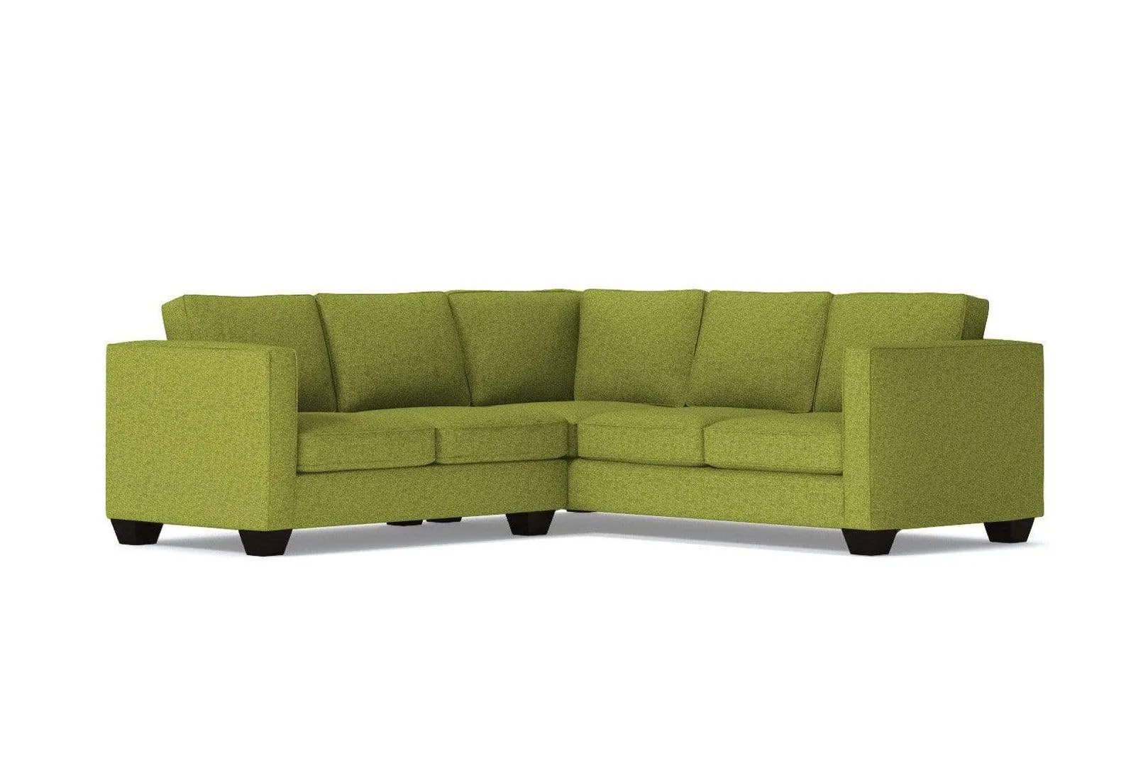 Catalina 2pc Sleeper L-Sectional :: Leg Finish: Espresso / Sleeper Option: Memory Foam Mattress