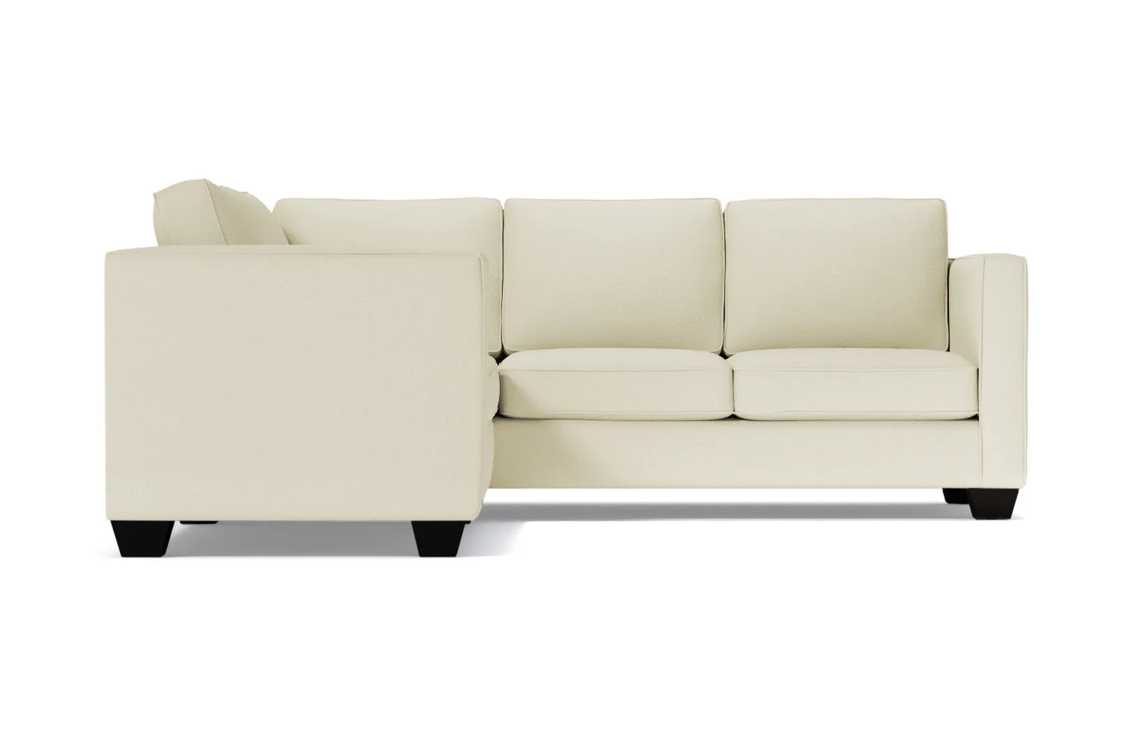 Catalina 2pc Sleeper L-Sectional :: Leg Finish: Espresso / Sleeper Option: Memory Foam Mattress