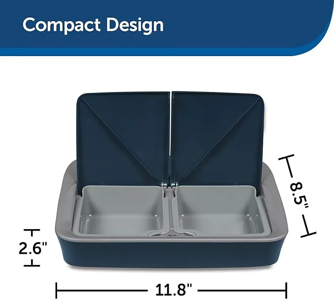 Digital 2 Meal Programmable Pet Feeder