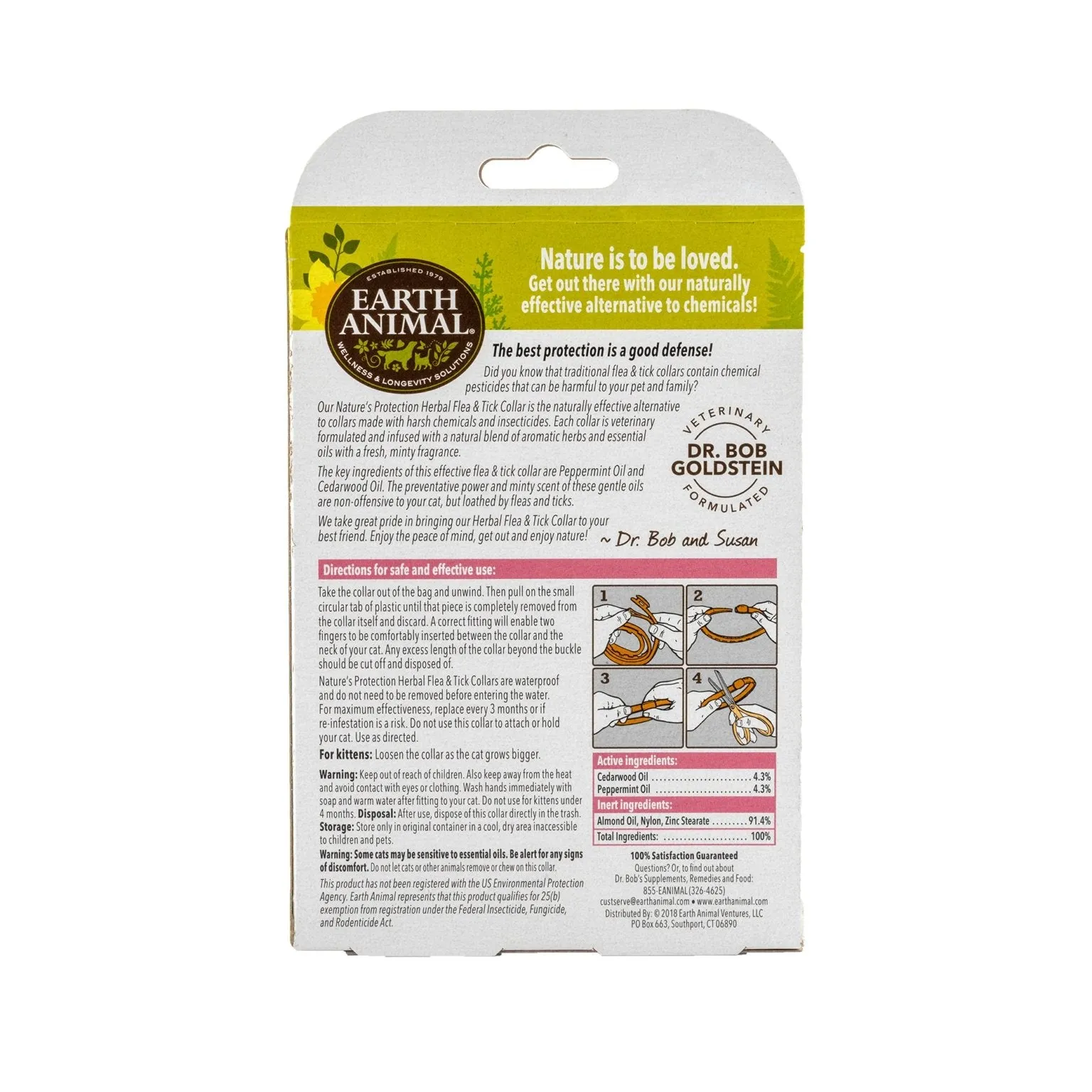 Earth Animal Nature's Protection Herbal Flea and Tick Collar